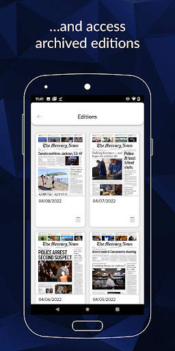 The Mercury News e-Edition screenshot 5