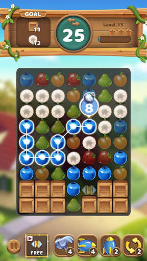 Fruits Garden : Merge Puzzle screenshot 4