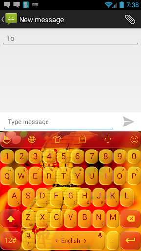 Keyboard Theme Chinese Newyear स्क्रीनशॉट 1
