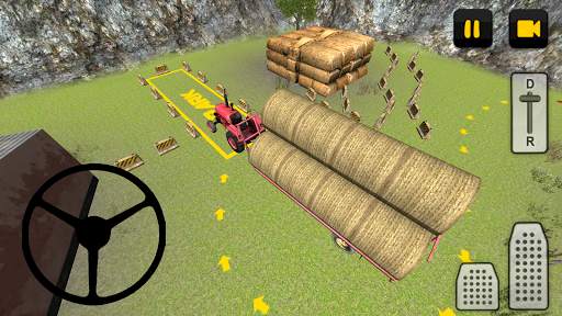 Classic Tractor 3D: Hay screenshot 4