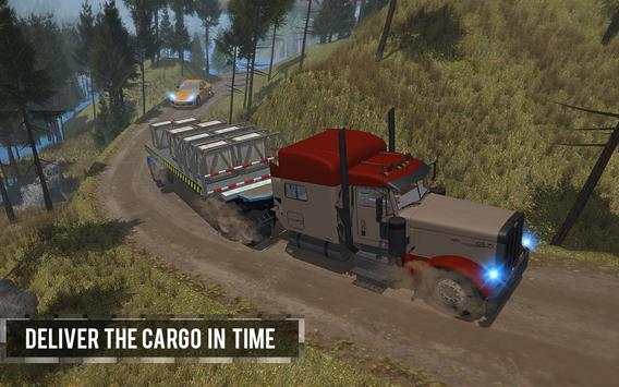 Trailer Truck Off Road Driving screenshot 12