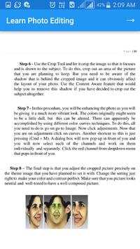 Learn Photo Editing screenshot 5