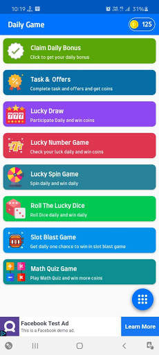 Daily Game - Play Game Earn Real Reward Money screenshot 1