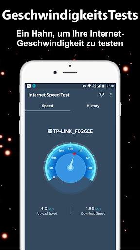 Internet speedtest - Internet geschwindigkeitstest screenshot 3