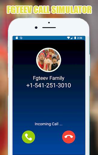 Family Call For FGTEEV Simulator Call Video screenshot 3