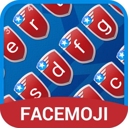 USA Freedom Keyboard Theme & Emoji Keyboard v1.0