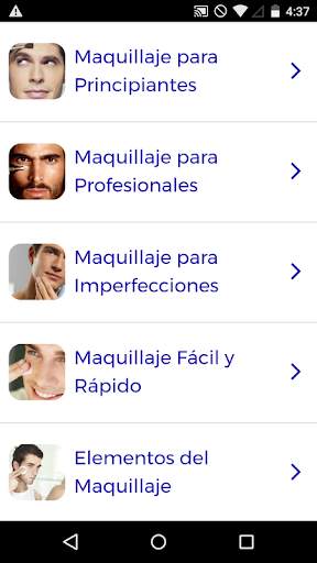 Curso de Maquillaje para Hombres screenshot 1