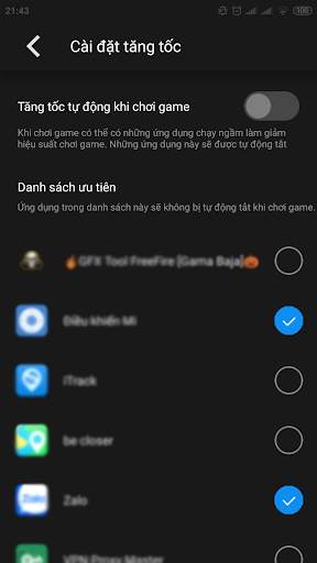 29 Game Booster, Gfx tool, Nickname generation screenshot 5
