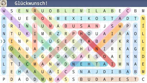 Wortsuche Spiel Deutsch screenshot 5