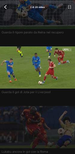 UEFA Europa League Ufficiale screenshot 2