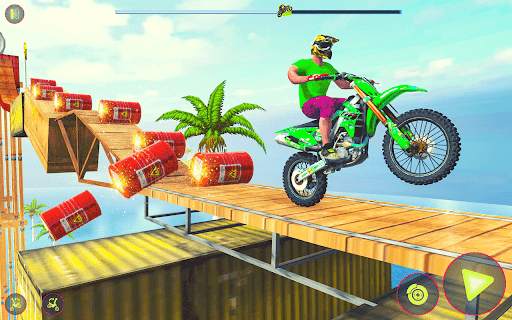 Crazy Bike Racing Stunt Game screenshot 10