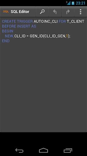 SQL Editor screenshot 2