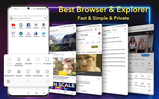 Web Browser स्क्रीनशॉट 1