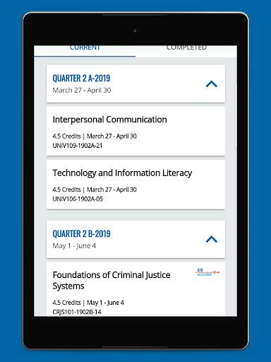 AIU Student Mobile скриншот 18