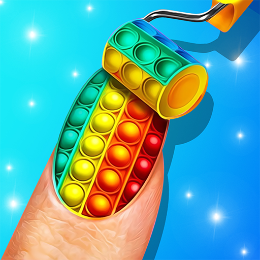 Acrylic Nails Salon Girls Game icon