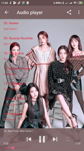 Kpop Song RED VELVET screenshot 5