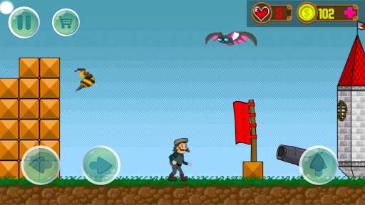 Super Plumber Adventures World 2D Retro Game screenshot 3