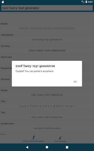 Cool Fonts - Font Generator & Font Changer screenshot 5