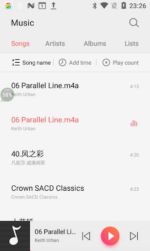 Music Player screenshot 3