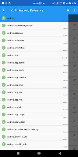 Kotlin Android API Reference - Offline स्क्रीनशॉट 5