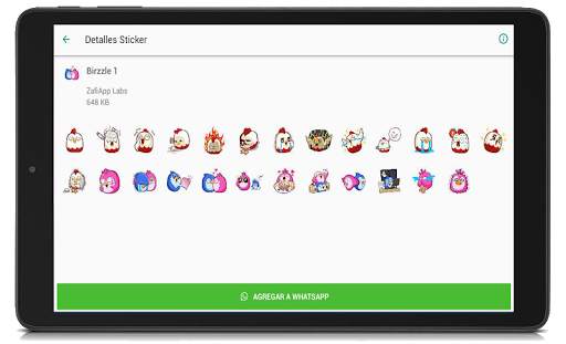 Stickers ZafiApp para WhatsApp screenshot 4