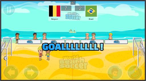 Beach Soccer Free screenshot 5