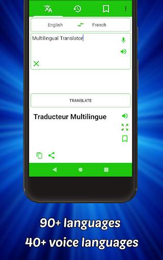 Written And Spoken Multilingual Translator screenshot 1
