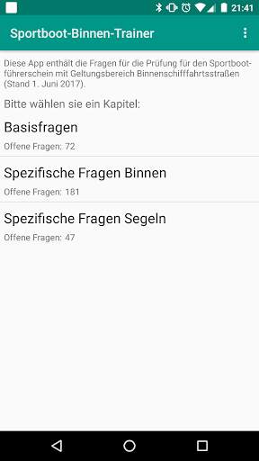 Driving license inland 2017 screenshot 1