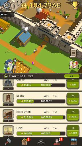 Medieval: Idle Tycoon Game screenshot 2