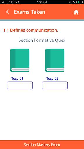Oral Communication - QuexBook screenshot 5