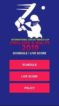 CRICKET W-C 2019 LIVE screenshot 1