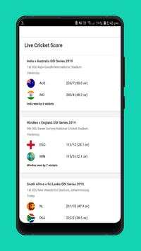 Live Cricket TV - Live Cricket Score screenshot 2