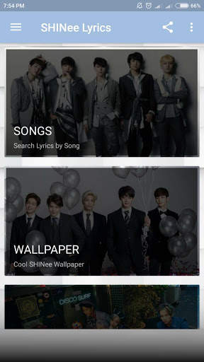 SHINee Lyrics (Offline) screenshot 2