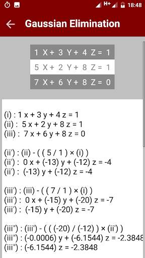 Matrix Calculator and Solver screenshot 4
