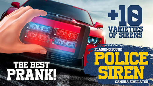 Police sirens sounds flasher camera simulator screenshot 2