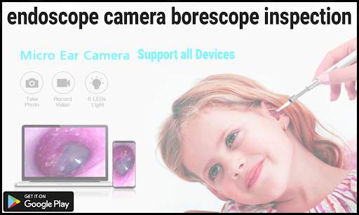 Endoscope Camera Ear USB & Camera OTG View screenshot 1