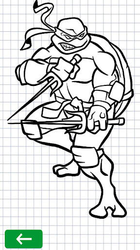 How to draw TMNT screenshot 4