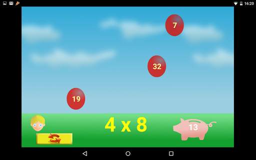 Multiplication Tables Game screenshot 1
