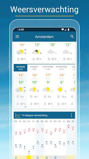 Weer & Radar - regenradar screenshot 1