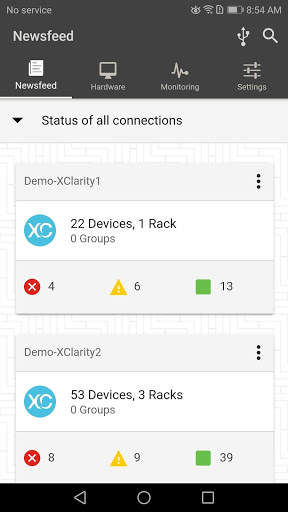 XClarity Mobile by Lenovo screenshot 1