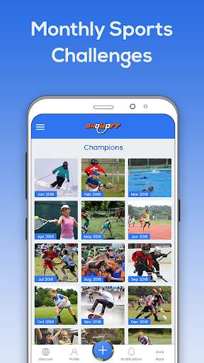 ShowUoff 📱 Social App for Kids and Youth Sports screenshot 1