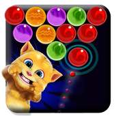 Bubble shooter pop puzzle games 2019 logo