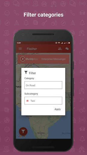 BuddyApp - (GPS based Messenger & e-Com Platform) screenshot 16