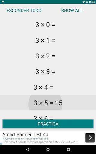 Multiplicación Memorizador screenshot 7