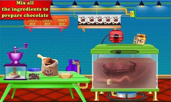 Chocolate Coin Factory: Money Candy Making Games screenshot 2