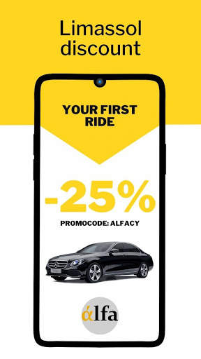 Alfa: Cyprus Taxi and Transfer screenshot 1
