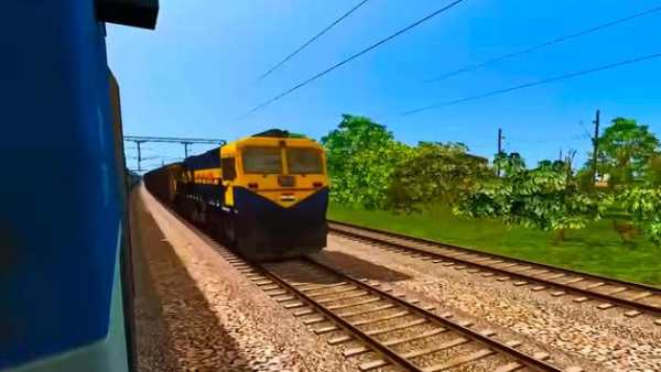 Real Train Racing Games:Train Simulator 2 players screenshot 1