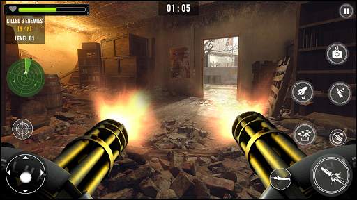 simulator senapan mesin: menembakkan tembakan screenshot 5