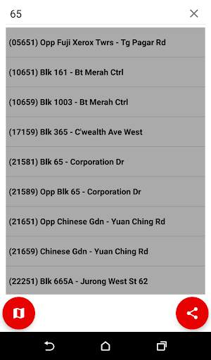 SG Bus Arrival and Information screenshot 3