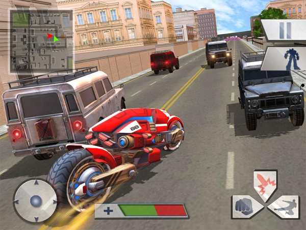 Super Moto Robot Transform screenshot 8